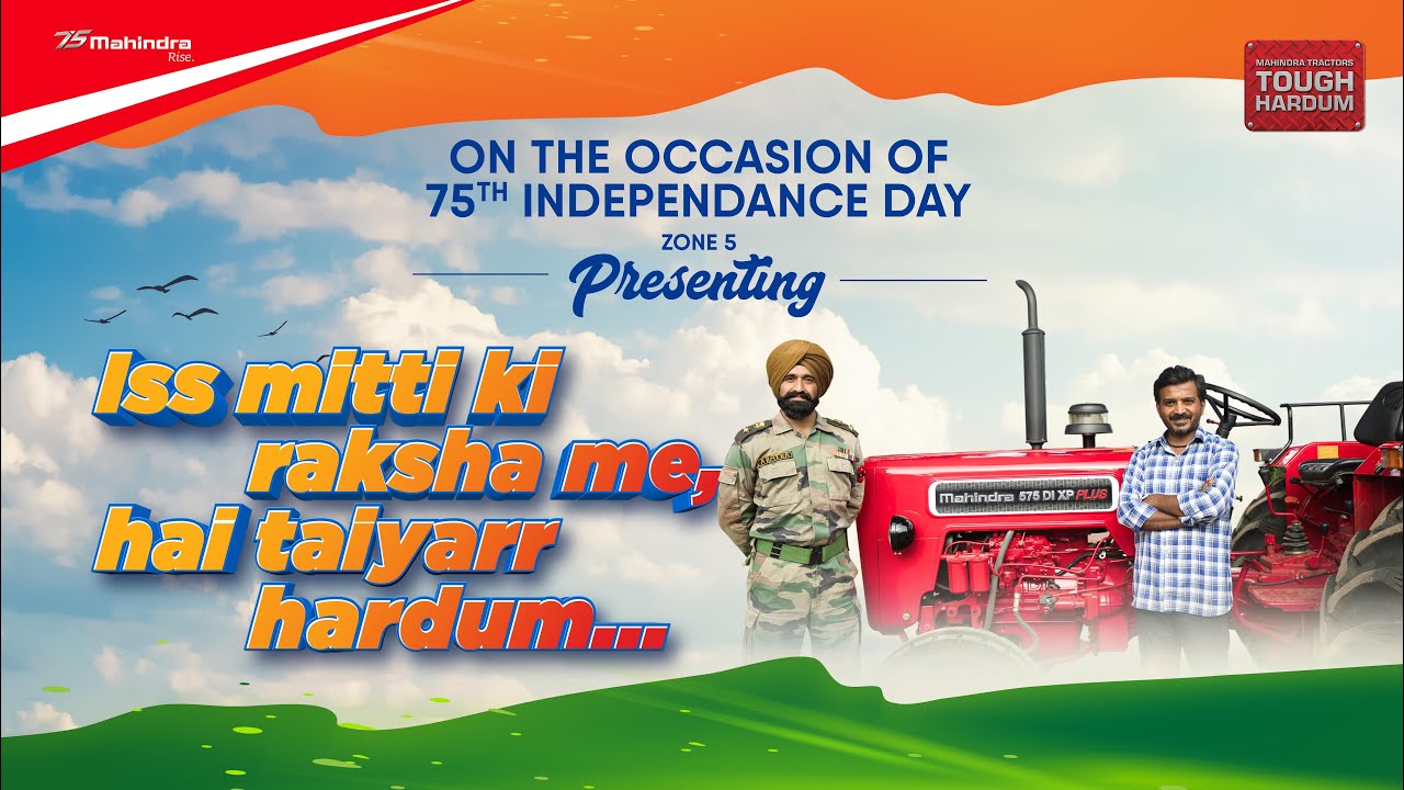 Mahindra Tractor – Independence Day